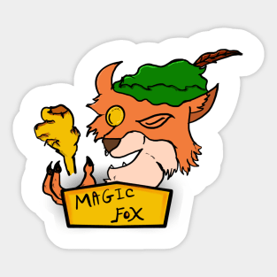 Sci fi Fox Sticker